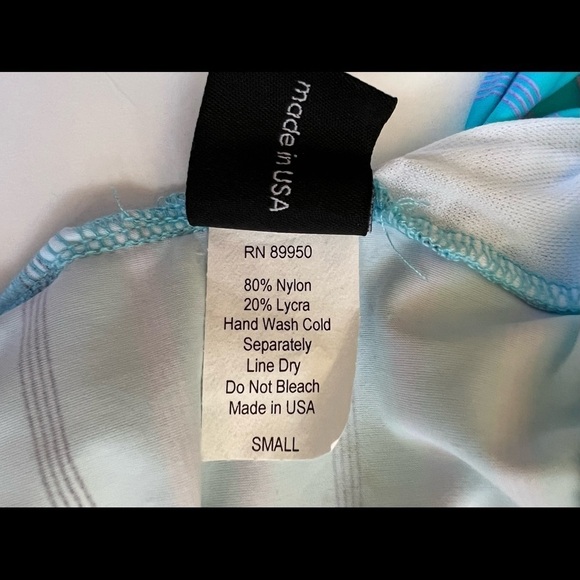 Prego Striped One Piece Maternity Bathing Suit NWT Size Small - Picture 9 of 13